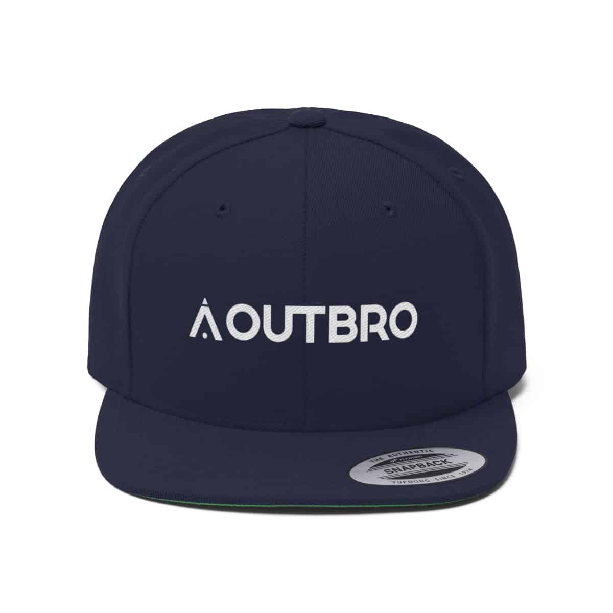 OUTBRO Unisex Flat Bill Hat - Image 5