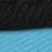 Aqua blue / Black
