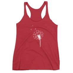 Women’s Fine & Dandelion Racerback Tank
