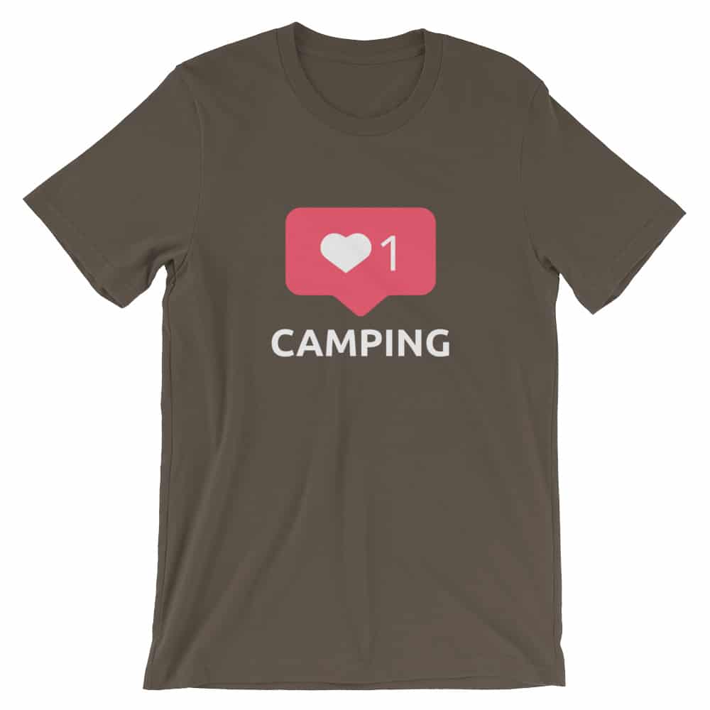 Men’s Social Like Camping Short Sleeve Tee - Image 6