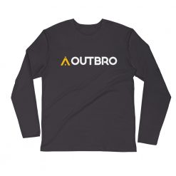 Men's Long Sleeve Fitted Crew