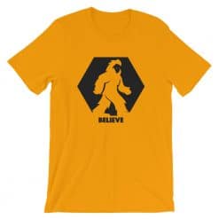 Men’s Believe in Bigfoot Short Sleeve Tee