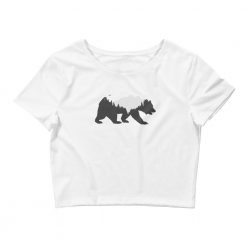 Women’s Nature Bear Crop Tee