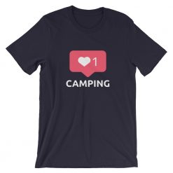 Men’s Social Like Camping Short Sleeve Tee