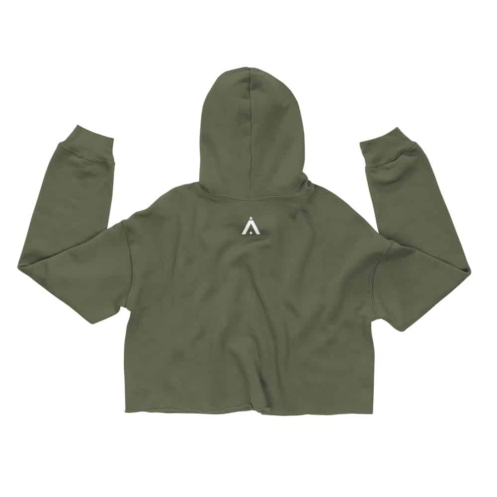 Women’s Outdoorsy (AF) Crop Hoodie - Image 4