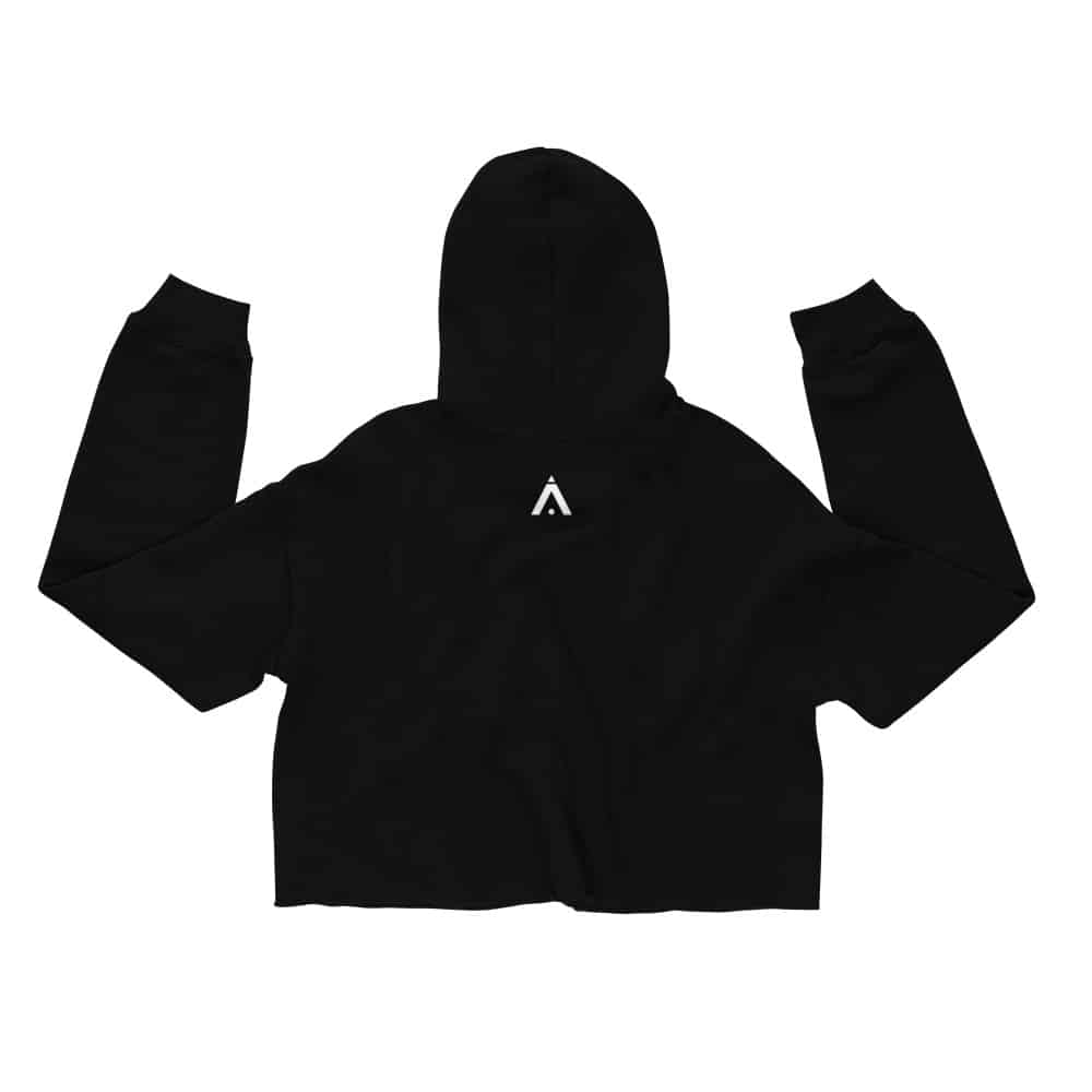 Women’s Outdoorsy (AF) Crop Hoodie - Image 3